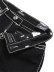 画像4: 【送料無料】TRUE RELIGION WMNS JOEY LOW RISE SUPER T FLAP SHORT BODY RINSE BLACK (4)