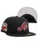 画像1: NEW ERA 59FIFTY CS BRAVES CTWN AS2000 U/GY FB BLK/RED (1)