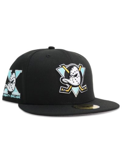 画像2: NEW ERA 59FIFTY CS NHL MIGHTY DUCKS 1993 U/GY FB BLK/TIF