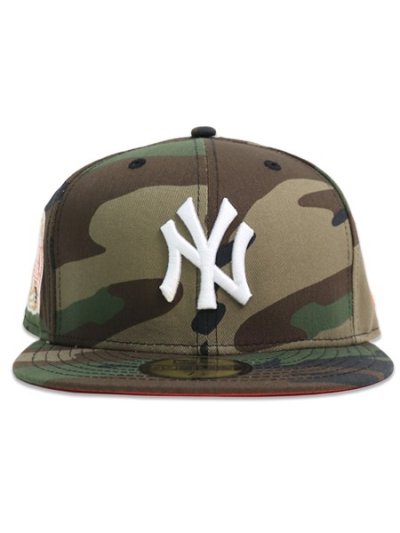 画像3: NEW ERA 59FIFTY CS YANKEES CTWN SUBWAY00 U/ORG FB CAMO/WHT