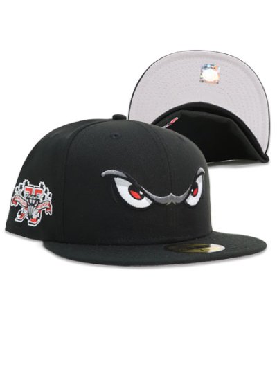 画像1: NEW ERA 59FIFTY CS MILB LAKE ELSINORE STORM 75TH U/GY FB BLK