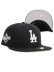画像1: NEW ERA 59FIFTY CS DODGERS WS2025 U/GY FB BLK/WHT (1)