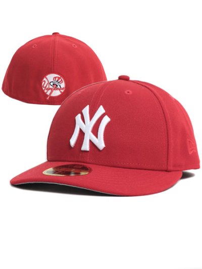 画像1: NEW ERA LP 59FIFTY CS YANKEES PRM.LG BM UV/GY FB RED