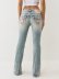 画像6: 【送料無料】TRUE RELIGION WMNS JOEY LOW RISE SUPER T FLARE PETAL BLOOM (6)