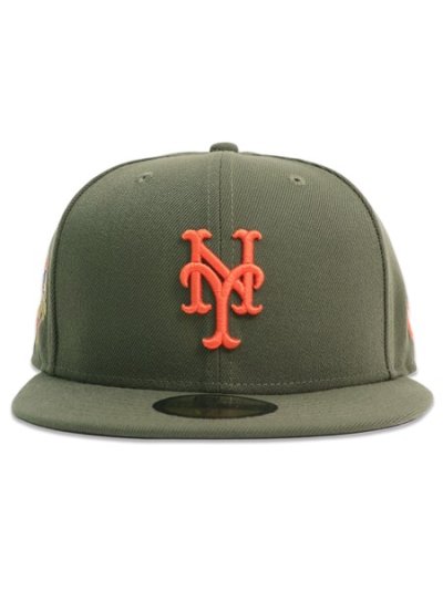 画像3: NEW ERA 59FIFTY CS METS CTWN 50TH U/GY FB OLV/ORG
