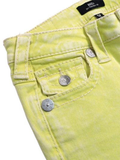 画像3: 【送料無料】TRUE RELIGION WMNS BECCA MID RISE BIG T BOOTCUT DAIQUIRI GREEN