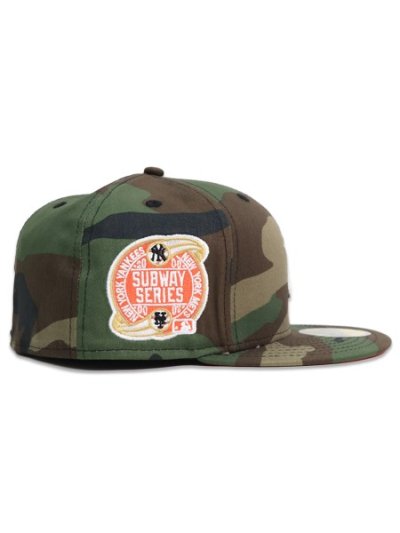 画像5: NEW ERA 59FIFTY CS YANKEES CTWN SUBWAY00 U/ORG FB CAMO/WHT