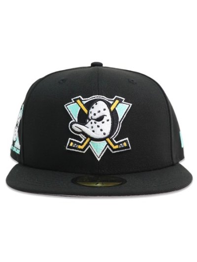 画像3: NEW ERA 59FIFTY CS NHL MIGHTY DUCKS 1993 U/GY FB BLK/TIF