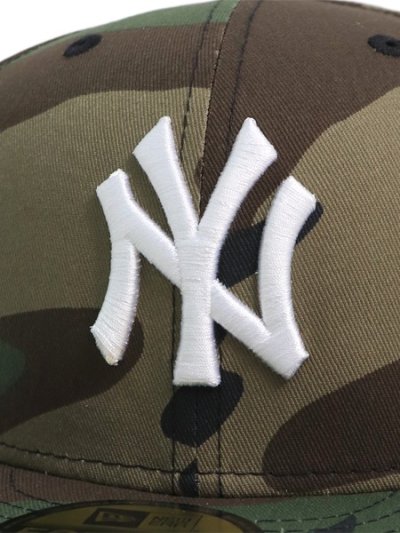 画像8: NEW ERA 59FIFTY CS YANKEES CTWN SUBWAY00 U/ORG FB CAMO/WHT