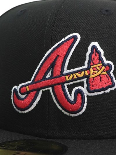 画像7: NEW ERA 59FIFTY CS BRAVES CTWN AS2000 U/GY FB BLK/RED