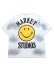 画像1: 【送料無料】MARKET SMILEY LOCK UP TEE WHITE (1)