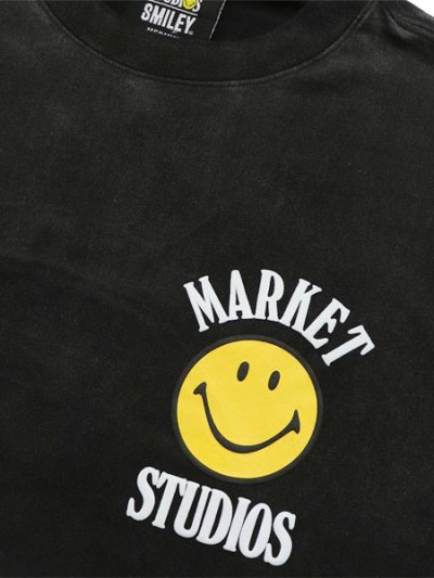 画像3: 【送料無料】MARKET SMILEY LOCK UP TEE BLACK
