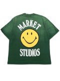 【送料無料】MARKET SMILEY LOCK UP TEE DARK GREEN
