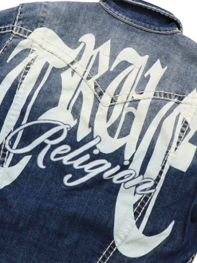 画像6: 【送料無料】TRUE RELIGION JIMMY SUPER T OVERSIZED JACKET NOCTURNE DRIVE DARK WASH