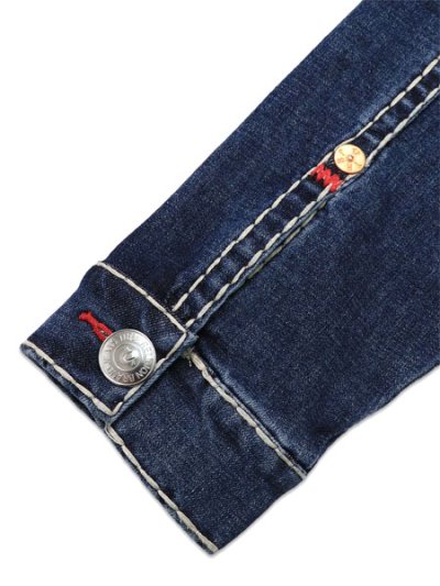 画像8: 【送料無料】TRUE RELIGION JIMMY SUPER T OVERSIZED JACKET NOCTURNE DRIVE DARK WASH