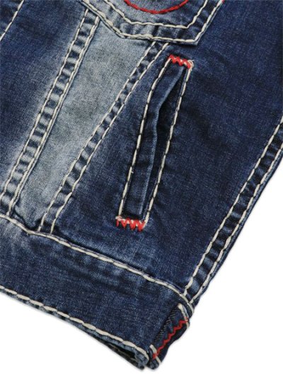 画像4: 【送料無料】TRUE RELIGION JIMMY SUPER T OVERSIZED JACKET NOCTURNE DRIVE DARK WASH