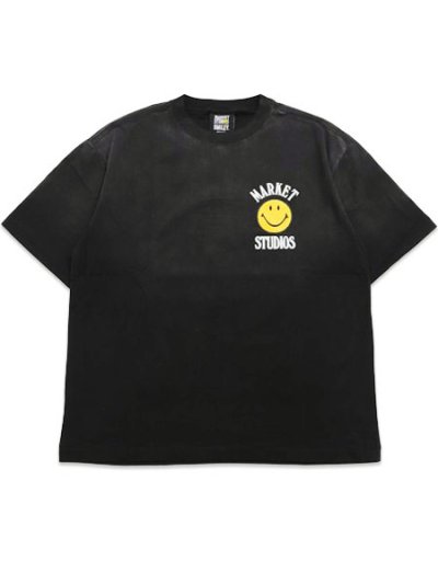 画像2: 【送料無料】MARKET SMILEY LOCK UP TEE BLACK