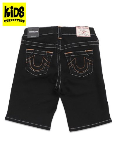 画像1: 【送料無料】【KIDS】TRUE RELIGION BOYS RICKY SHORT BODY RINSE BLACK