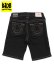 画像1: 【送料無料】【KIDS】TRUE RELIGION BOYS RICKY SHORT BODY RINSE BLACK (1)