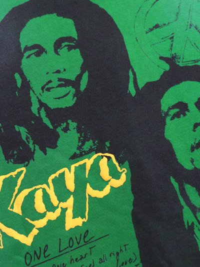 画像5: BOB MARLEY SHINING SUN ZIP UP FLEECE GREEN/YELLOW