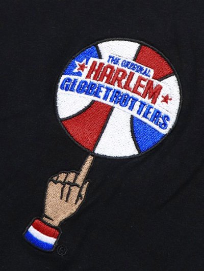 画像3: HARLEM GLOBETROTTERS WORLD FAMOUS TEE BLACK/RED