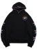 画像2: HARLEM GLOBETROTTERS WORLD FAMOUS PULLOVER BLACK/RED (2)