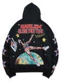 HARLEM GLOBETROTTERS WORLD FAMOUS PULLOVER BLACK/RED