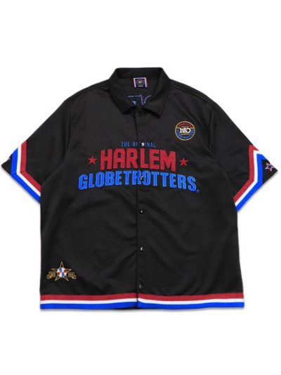 画像1: HARLEM GLOBETROTTERS WORLD FAMOUS SHIRT BLACK/RED