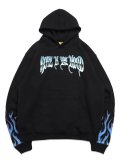 BOYZ N THE HOOD FLAMES PULLOVER BLACK/BLUE