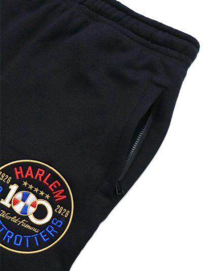 画像3: HARLEM GLOBETROTTERS WORLD FAMOUS SWEATPANT BLACK/RED