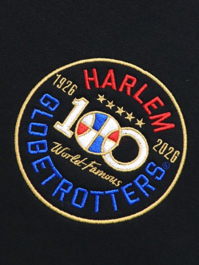 画像4: HARLEM GLOBETROTTERS WORLD FAMOUS PULLOVER BLACK/RED
