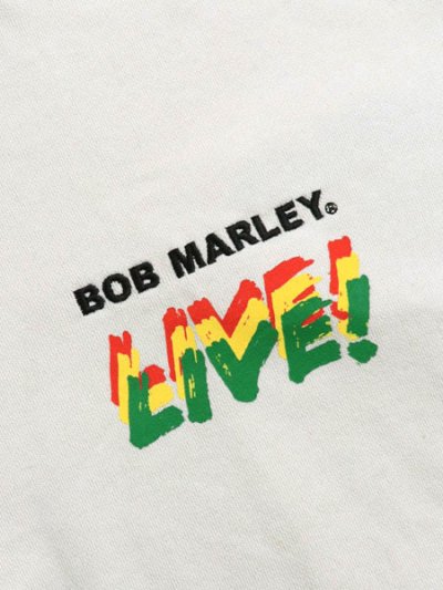 画像4: BOB MARLEY LIVE ZIP UP FLEECE BEIGE/BLACK