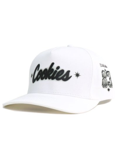 画像1: COOKIES CLOTHING DRAFT DAY 5 PANEL SNAPBACK WHITE