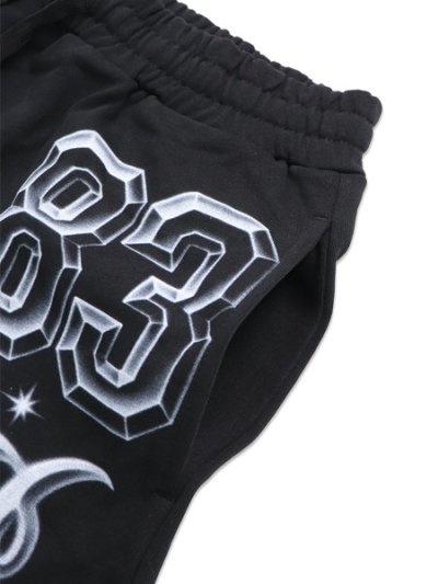 画像3: 【送料無料】 COOKIES CLOTHING DRAFT DAY SWEAT SHORT BLACK