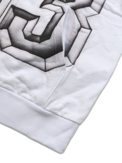 画像4: 【送料無料】COOKIES CLOTHING DRAFT DAY FULL ZIP HOODIE WHITE