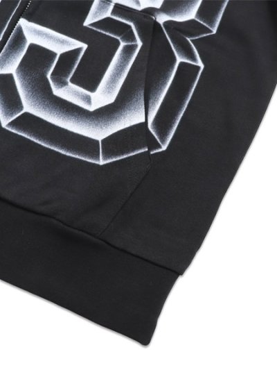 画像4: 【送料無料】COOKIES DRAFT DAY FULL ZIP HOODIE BLACK