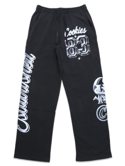 画像1: 【SALE】【送料無料】COOKIES CLOTHING DRAFT DAY SWEAT PANT BLACK