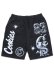 画像1: 【送料無料】 COOKIES CLOTHING DRAFT DAY SWEAT SHORT BLACK (1)