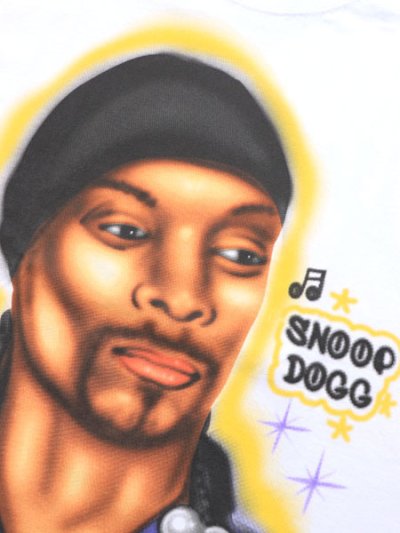 画像3: 【送料無料】 DEATH ROW RECORDS SNOOP VINTAGE AIRBRUSH TEE