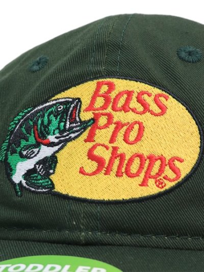 画像6: 【KIDS】BASS PRO SHOPS TODDLER EMBROIDERED LOGO TWILL CAP DARK GREEN