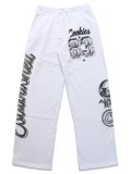 【SALE】【送料無料】COOKIES CLOTHING DRAFT DAY SWEAT PANT WHITE