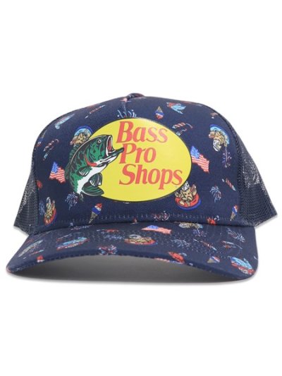画像2: BASS PRO SHOPS PRINTED MESH TRUCKER CAP-USA