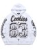画像1: 【送料無料】COOKIES CLOTHING DRAFT DAY FULL ZIP HOODIE WHITE (1)