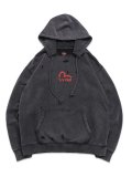【送料無料】EVISU POLAR ROCK AFTERHOOD SWEATSHIRT CHARCOAL
