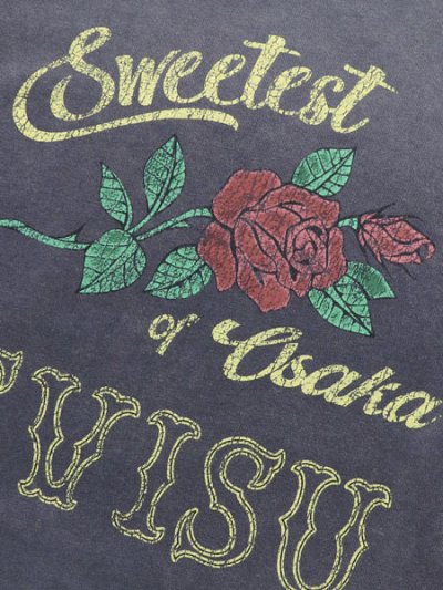 画像4: 【送料無料】EVISU OSAKA ROSE AFTERHOOD SWEATSHIRT NAVY