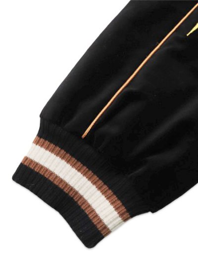 画像9: 【送料無料】EVISU RAIJIN SUKAJAN JACKET BLACK