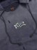 画像3: 【送料無料】EVISU OSAKA ROSE AFTERHOOD SWEATSHIRT NAVY (3)