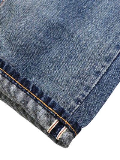 画像7: 【送料無料】EVISU DAICOCK PRINTED JEANS YELLOW #2000 MID TONE INDIGO/YELLOW