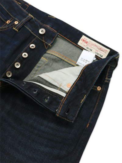 画像4: 【送料無料】EVISU ECRU SEAGULL PRINTED POCKET JEANS #2020 INDIGO/ECRU