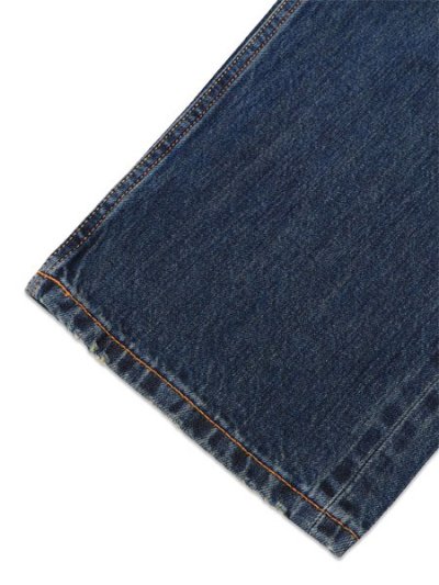 画像6: 【送料無料】EVISU HT,5POCKET WHITE SEAGULL JEANS DARK TONE INDIGO